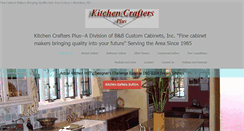 Desktop Screenshot of kitchencraftersplus.com